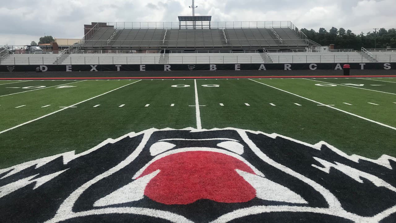 The Dexter High School football field